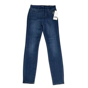 LIVERPOOL Chloe Pull On Jeans 0 25 Skinny Ankle Medium Wash Stretch NWT